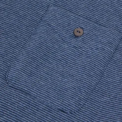 T-Shirts*FAGUO T-Shirt Col Rond Bleu Fonce