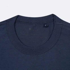 T-Shirts*FAGUO T-Shirt Col Rond Bleu Marine