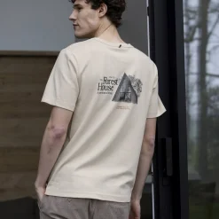 T-Shirts*FAGUO T-Shirt Col Rond Ecru