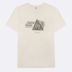 T-Shirts*FAGUO T-Shirt Col Rond Ecru