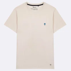 T-Shirts*FAGUO T-Shirt Col Rond Ecru