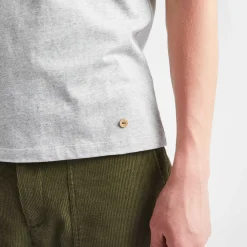 T-Shirts*FAGUO T-Shirt Col Rond Gris Chine Grimpeur