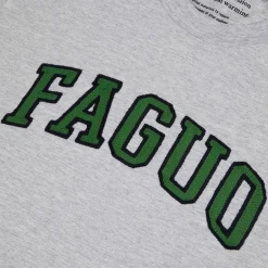 T-Shirts*FAGUO T-Shirt Col Rond Gris Chine