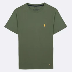 Vêtements*FAGUO T-Shirt Col Rond Kaki