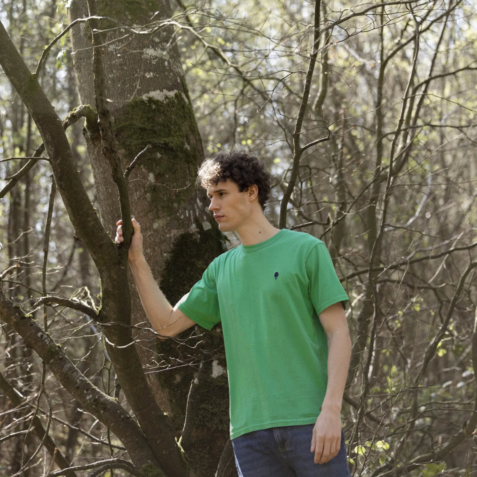 T-Shirts*FAGUO T-Shirt Col Rond Vert