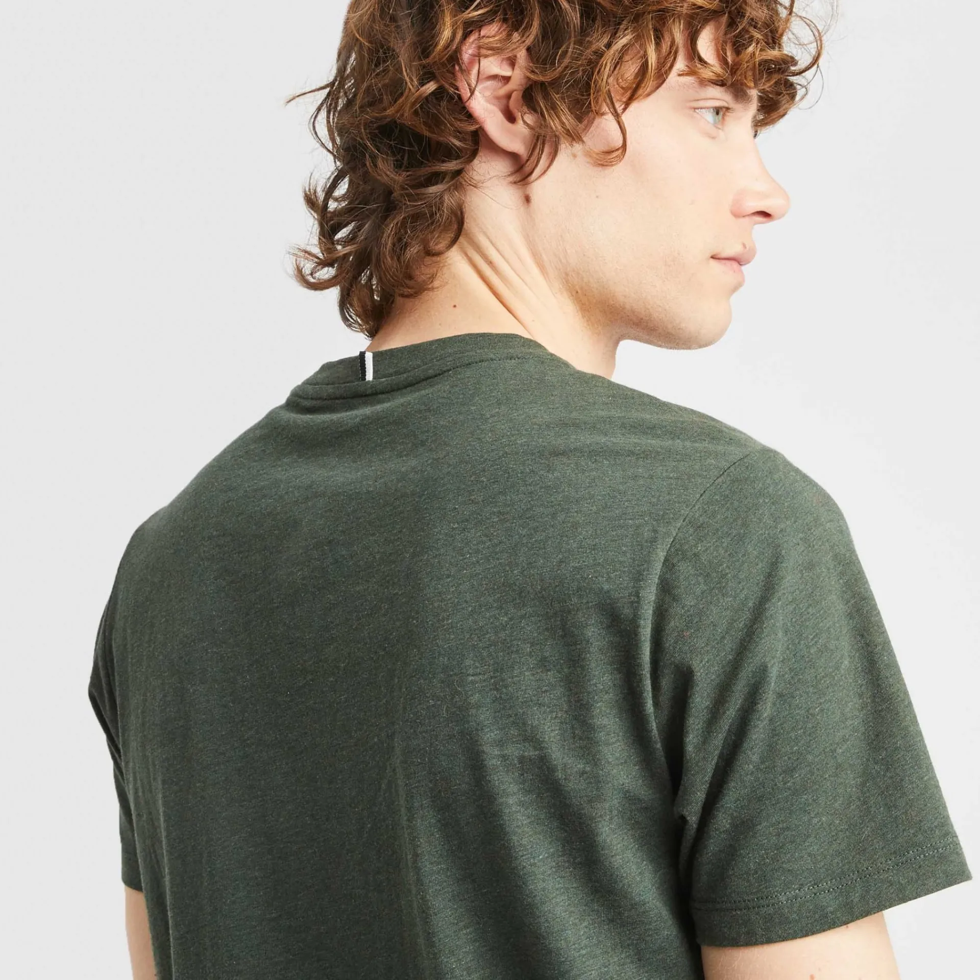 T-Shirts*FAGUO T-Shirt Col Rond Vert