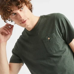 T-Shirts*FAGUO T-Shirt Col Rond Vert