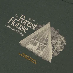 T-Shirts*FAGUO T-Shirt Col Rond Vert Fonce