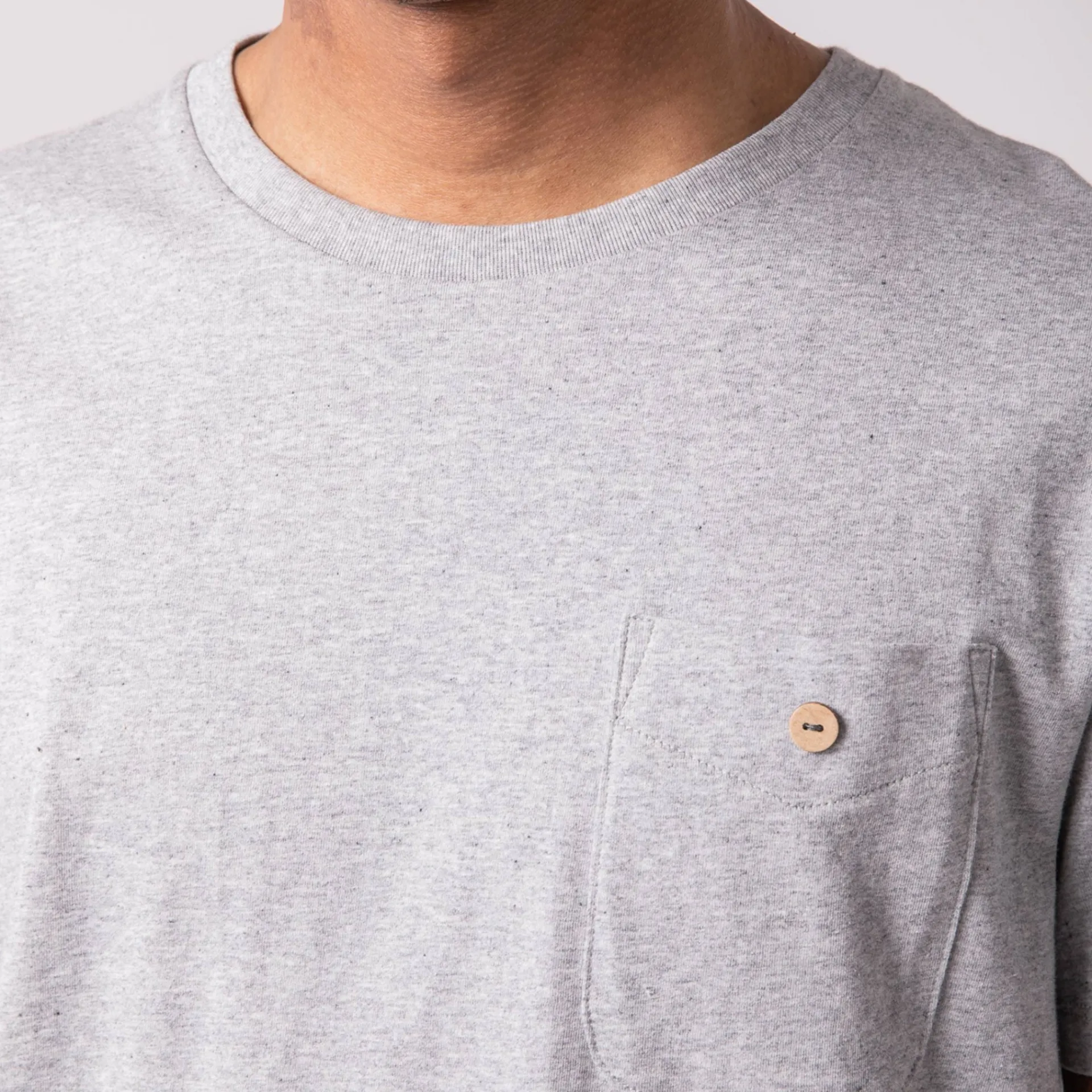 T-Shirts*FAGUO T-Shirt Gris Clair