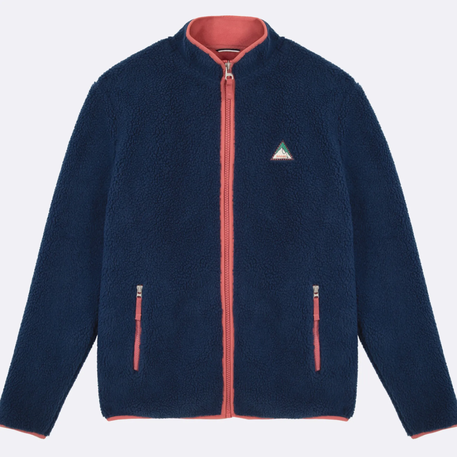 Vestes & Impermeables*FAGUO Veste Sherpa Bleu Indigo